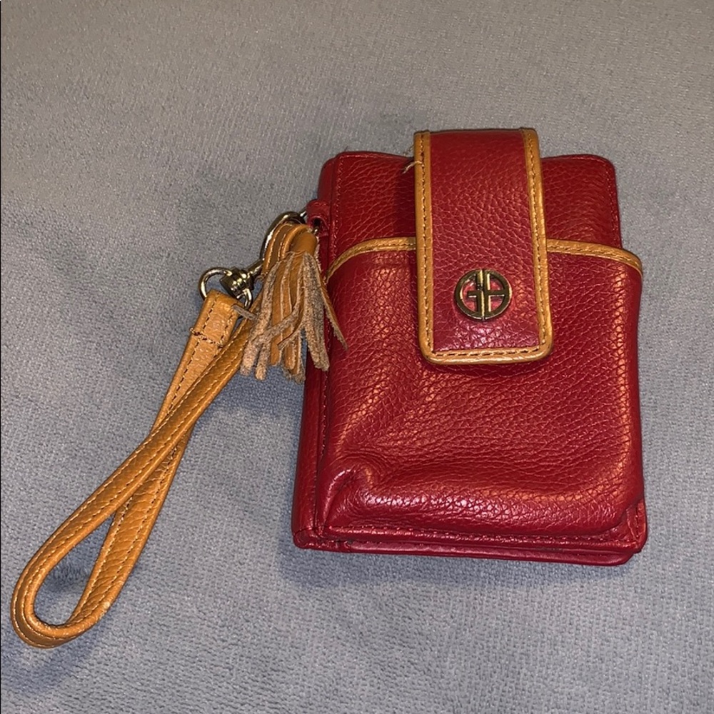Giani Bernini Genuine Leather Wallet Wrist…